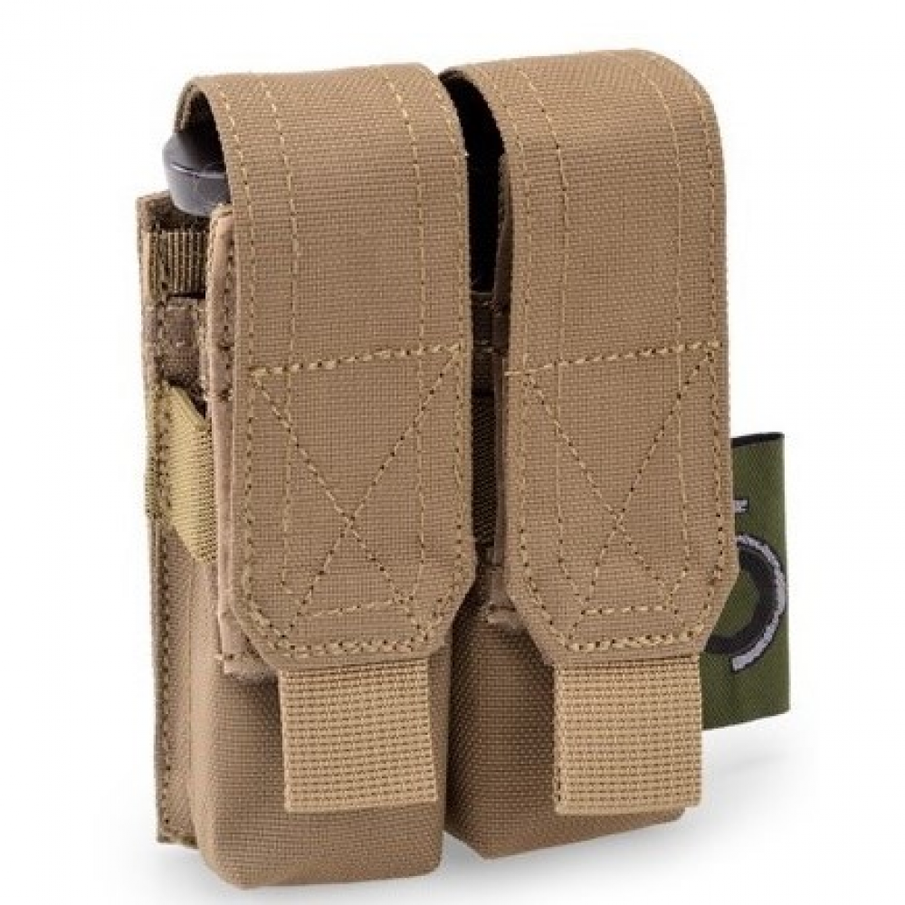 Підсумок Outac Double Pistol Pouch. Пісочний